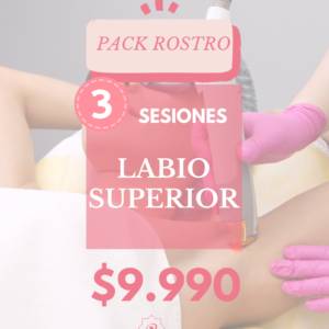 3 SESIONES DE LABIO SUPERIOR